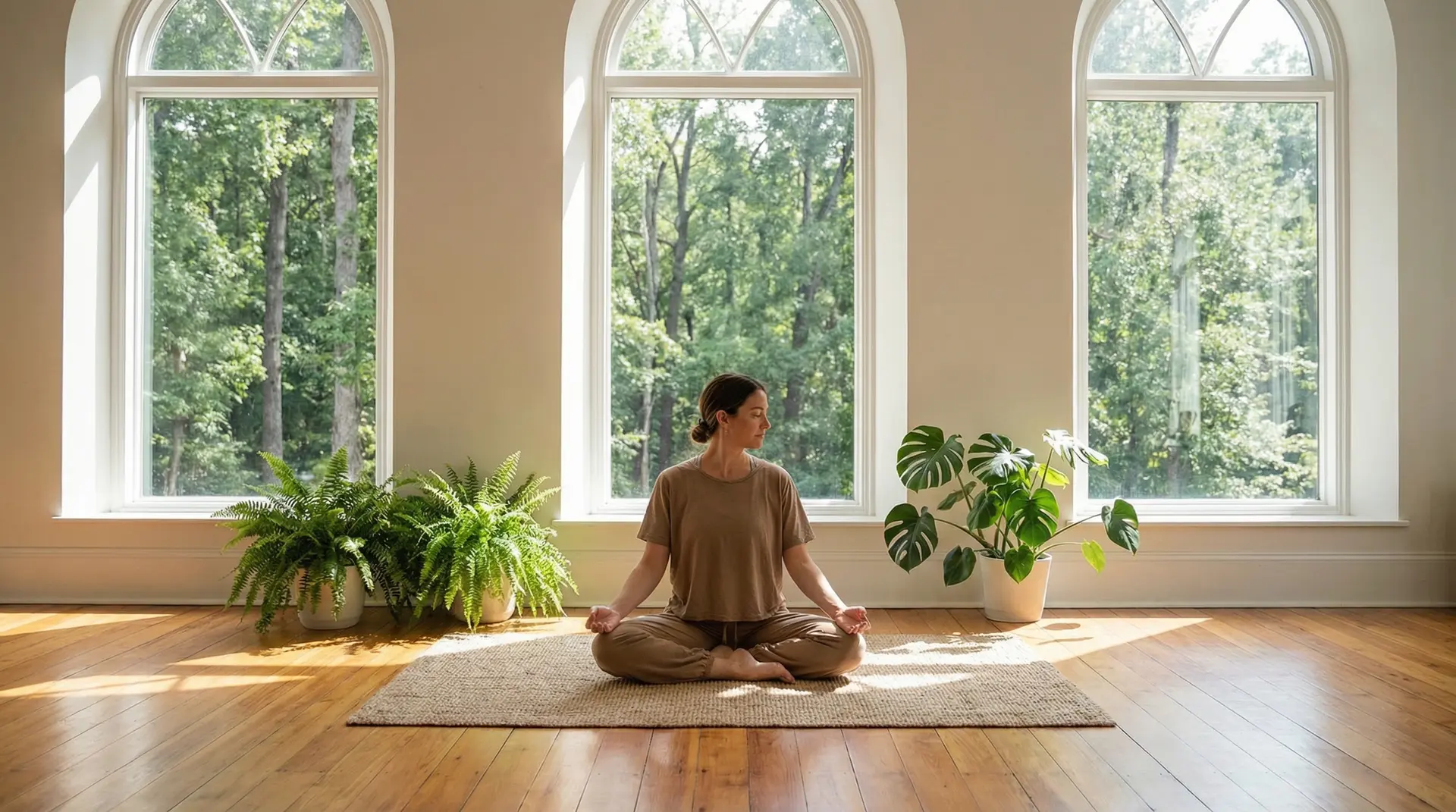 清晨拜日式课程 - 女神视频