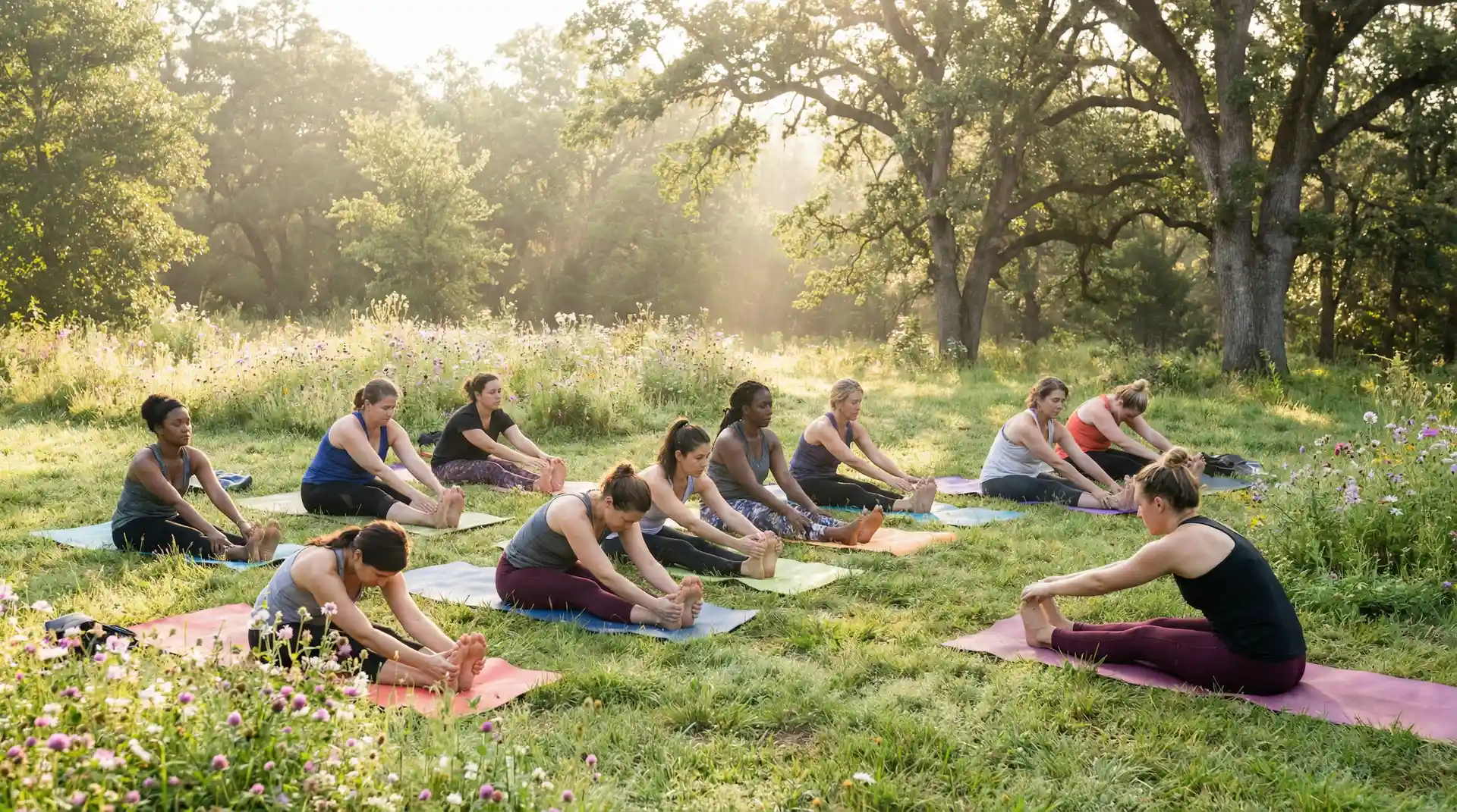 唤醒脊柱晨练课程 - 女神视频